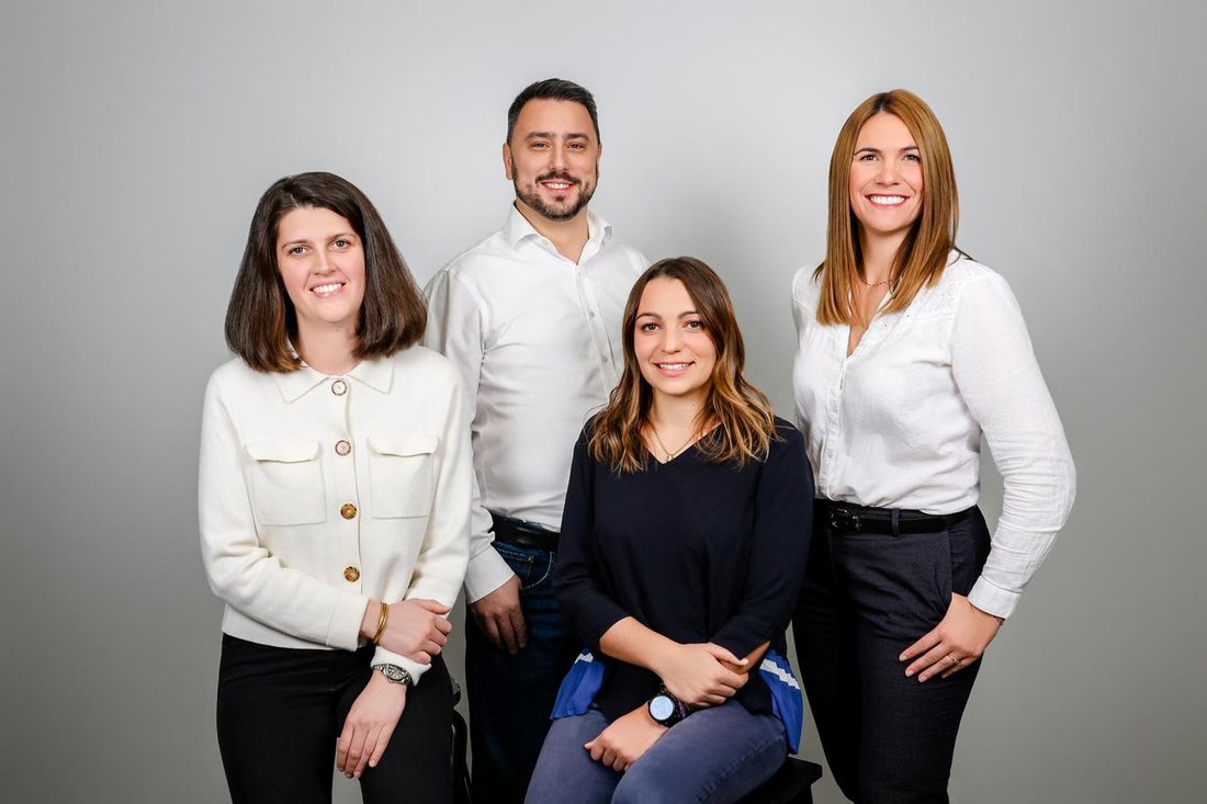 L'équipe Bertrand Immobilier au complet