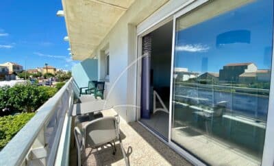 Palavas-Les-Flots – Rive gauche – T3 en 2ème ligne avec garage