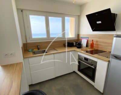 Palavas-Les-Flots – Rive gauche – T3 en 1ère ligne avec vue mer panoramique