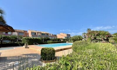 Palavas-les-Flots – Rive gauche – Appartement avec place de parking privatif et piscine résidence