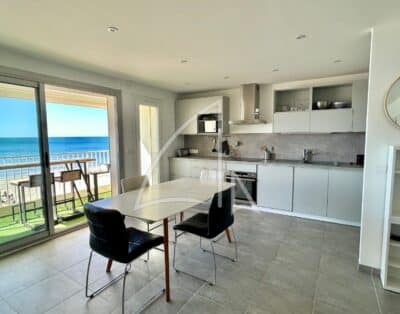 Palavas-Les-Flots – Rive droite – T3 vue mer avec terrasse, climatisation et garage