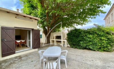 Palavas-Les-Flots – Rive gauche – Charmante maison T3 en 2ème ligne avec jardin et stationnement
