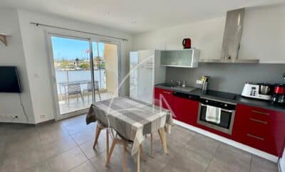 Palavas-Les-Flots – Rive gauche – Superbe T2 proche de la mer et du centre-ville avec place de parking privative