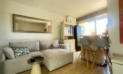 EXCLUSIVITE / Beau studio-cabine ensoleillé, vue trés dégagée,une vue laterale mer