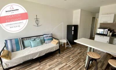 LOCATION ÉTUDIANTE MEUBLÉE DE SEPTEMBRE A JUIN – PALAVAS-LES-FLOTS –  CHARMANT T2 2EME LIGNE