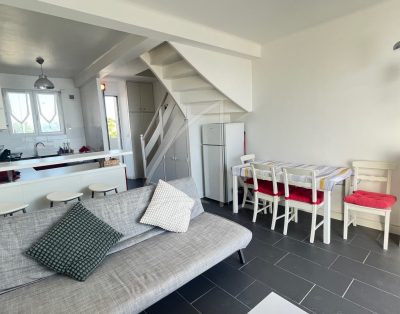 Palavas: T3 calme, vue mer, terrasse, proche centre-ville