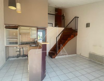 Appartement duplex, avec jardin +parking, proche centre-ville