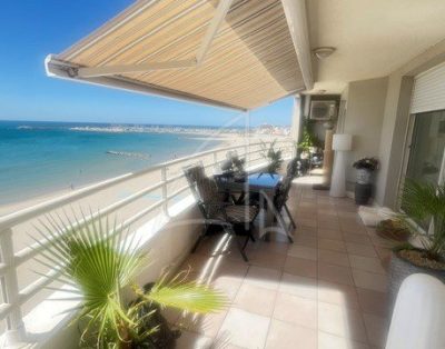 Magnifique emplacement T4+garage+cave, vue mer en 1ere ligne